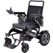 Electric Folding Wheelchair, Folding, Long Range, Aluminium Frame, Lithium Battery, Black