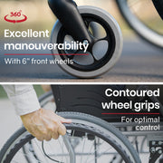 Folding Aluminium Wheelchair, 20