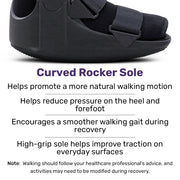EQUIPMED CAM Walker Moon Boot – Medium, Foot Injury Support, Ankle Recovery, Adjustable Fit, Lightweight Walking Boot