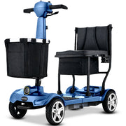 PRE-ORDER EQUIPMED SmartPacer+ Ultra-Lightweight Mobility Scooter w/ Li-ion Battery, Only 19kg, Foldable, 120kg Capacity, Blue