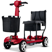 PRE-ORDER EQUIPMED SmartPacer+ Ultra-Lightweight Mobility Scooter w/ Li-ion Battery, Only 19kg, Foldable, 120kg Capacity, Red