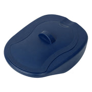 PRE-ORDER EQUIPMED Bedpan with Lid for Bedside Toileting, Blue