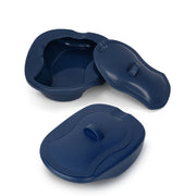 PRE-ORDER EQUIPMED Bedpan with Lid for Bedside Toileting, Blue