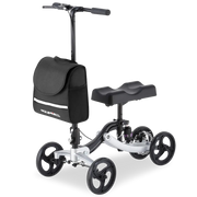 Eclipse 136kg Capacity SoftRide Suspension Premium Knee Scooter - Silver