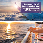 Electric Folding Wheelchair Power, Long Range, Folding, Aluminium Frame, Lithium Battery, Blue