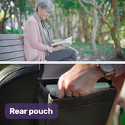 FreeLite+ Mid-Sized Foldable Electric Mobility Scooter, Lithium Battery, Long Range and Easy Charging, Red