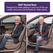 PRE-ORDER EQUIPMED 360° Swivel Car Seat Cushion with Anti Skid Base
