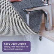 PRE-ORDER EQUIPMED Washable PVC Anti-Slip Loofah Bath and Shower Mat, Large, 60 x 60cm