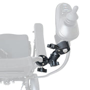 PRE-ORDER EQUIPMED Carer Joystick Mount for Electric Wheelchair, Black