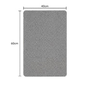 PRE-ORDER EQUIPMED Washable PVC Anti-Slip Loofah Bath and Shower Mat, Small, 40 x 60cm