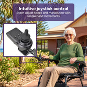 EQUIPMED C3X Super-Lightweight Carbon Fibre Electric Wheelchair, Only 12.5kg Battery Removed, Foldable, 20km Range