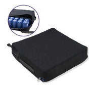 PRE-ORDER EQUIPMED Dual-Zone Inflatable Air Cell Wheelchair Seat Cushion, Adjustable Support, Washable Cover