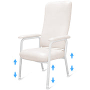 PRE-ORDER EQUIPMED High-Back Bariatric Patient Day Chair, 200kg Capacity, Adjustable Height Nursing Geriatric Seat