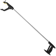 PRE-ORDER EQUIPMED 74cm Long Reach Grabber Reacher Aid, Deluxe Magnetic Pick Tip, Key Hook, Lockable Nonslip Rubber Jaws, Lightweight Alloy, Easy Reach for Seniors