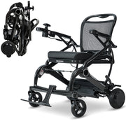 PRE-ORDER EQUIPMED C1X Super-Lightweight Carbon Fibre Electric Wheelchair, 12.5kg, 15km Range, Foldable, 120kg Capacity