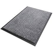 PRE-ORDER EQUIPMED 60x85cm Non-Slip Indoor Rug Floor Mat Charcoal, Poly Fiber Cut Loop Pile, High Density Base, Anti-Trip Edging