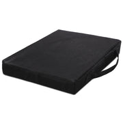 EQUIPMED Portable Padded Stadium Seat, Black