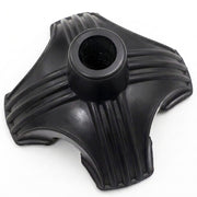 PRE-ORDER EQUIPMED Black Rubber Four-Point Replacement Cane Tip