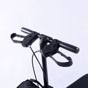 Knee Scooter Walker, Dual Brakes - Bag - Broken Leg Ankle Foot Mobility - Crutches Alternative - Red