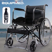 Folding Manual Wheelchair Self Propelled, 24