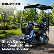 EQUIPMED Shade Canopy for ComfortCruise Mobility Scooter