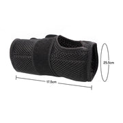 PRE-ORDER EQUIPMED Right Wrist and Hand Brace with Aluminium Splint & Flexible Support, Black